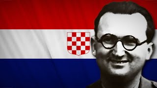 HOI4 Thousand Week Reich Mladen Lorković  Croatian Social Republic unification event music [upl. by Nisse19]