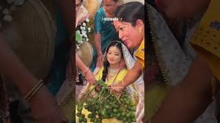 জোৰণ ❤️Assamese wedding reels ❤️ wedding assameseweddingphotography weddinganniversary love [upl. by Daj]