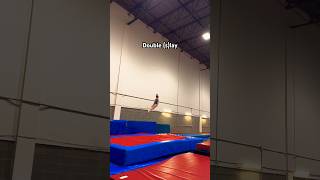 Saw a great thunderstorm today gymnastics ￼tumbling trampoline flip backflip smoore [upl. by Aun]