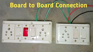 One board to another board connection  ek board se dusre board mein connection kaise karen [upl. by Cilurzo]