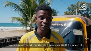 RENCONTRE – Velin Anjarasoa un conducteur de tuktuk de Sambava qui aimerait bien devenir policier [upl. by Esirrehc]