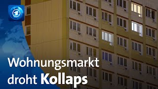 Studie zu Wohnraum Verbände warnen vor Wohnungsknappheit [upl. by Aikal]