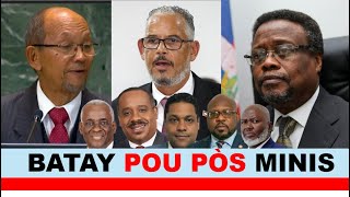 Gro batay nan konsèy la pou pòs minis gen yon sektè ki vle pran tout pou kòl selon Johnny Ferdinand [upl. by Aluap202]