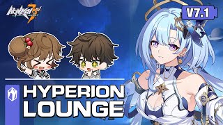 Honkai Impact 3rd v71 Hyperion Lounge  Honkai Impact 3rd [upl. by Niltiac]