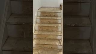 How to install vinyl flooring on stairs with nosing [upl. by Lemal648]