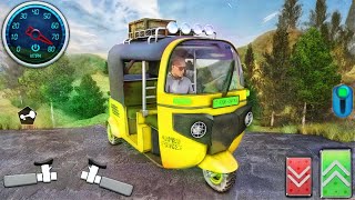 Offroad Auto Rickshaw Racing Simulator  Morden Tuk Tuk Rickshaw Driving Game  Android Gameplay [upl. by Asilem]