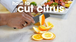 How to Cut Citrus Fruits  Grapefruit Orange amp Lemon Tips [upl. by Jarlathus]