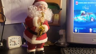 BampD  10 Inch Wiggle Santa Santa Coat Saxophone [upl. by Allemat]