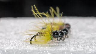 Fliegenbinden  Diese Nymphe musst du umbedingt nachmachen Creme Cheese Jig Nymphe [upl. by Hendrick980]