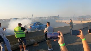 Elite Tuner Bimmer Invasion at NJMP Car show Drifting burnouts BMW and more [upl. by Ahsimet]