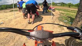 Riding the big track at I64 MX in 2024 KTM SX E5 [upl. by Aeneas]