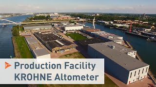 Production facility KROHNE Altometer  KROHNE [upl. by Essex]