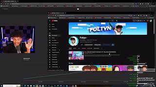 Foltyn hitting 1 million subscribers live [upl. by Nallid]