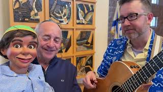 Chanukkah fun with Chuck Field Ziggy and Cantor Wolman [upl. by Magna]