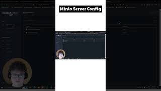 Minio Server Config [upl. by Nosrac379]