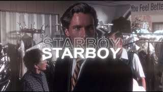 Patrick Bateman  Starboy  4K EDIT [upl. by Dib]