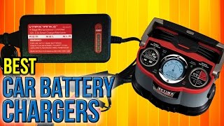 10 Best Car Battery Chargers 2017 [upl. by Irrahs]