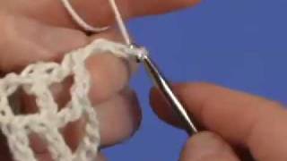 Open Squares Open Mesh  How to Filet Crochet Part 2 [upl. by Wichman]