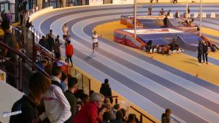 200m – Finale 13 – CAM – Championnat Régionaux Indoor 14012017 – Eaubonne [upl. by Aicac]