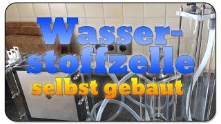 Wasserstoff Zelle selber bauen mit Knallgastest getestet HHO DryCell [upl. by Fabien]