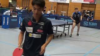 Perez Spain 4 nicht Pereira vs Schmid Swiss Seemiller Grip 20240825 Hilpoltstein vs Passau DTTB Poka [upl. by Ethelred]