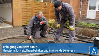 Wie wird´s gemacht Reinigung von Heizöltanks [upl. by Ahsoik]