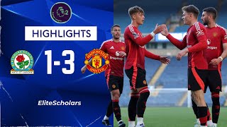 Blackburn Rovers U21 Manchester United U21  Extended Highlights  Premier League 2  300824 [upl. by Dupin]