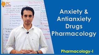 Anxiety and Anti Anxiety Drugs Pharmacology [upl. by Selmore174]