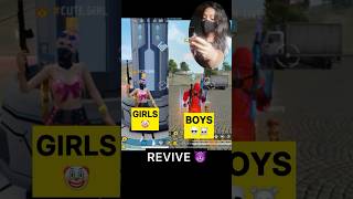 Boys vs girls revive 🗿 freefire shorts [upl. by Ekul]