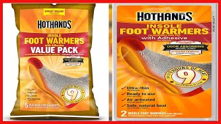 HotHands Insole Foot Warmers With Adhesive Value Pack 5Pairs [upl. by Charmane949]