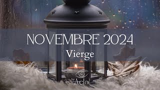 VIERGE NOVEMBRE 2024✨Vous attirez de belles personnes ouvrezvous✨vierge [upl. by Lyrej]