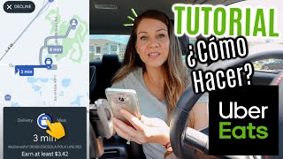 Tutorial ¿Cómo Hacer Mi Primer Viaje de Uber Eats Paso a Paso [upl. by Aicram]