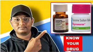 Thyronorm  Eltroxin  Thyroxine Sodium  Know Your Drug  தமிழில் [upl. by Karab]