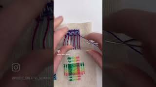 Visible Creative Mending for Knitwear visiblemending repairing darning makedoandmend knitwear [upl. by Oiralednac698]