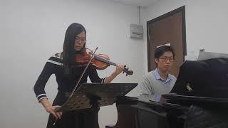 ABRSM 20162019 Violin Grade 2  C1 Performance Song from the Show [upl. by Nesnar]