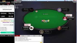 Replay  Final table PokerStars MicroMillions 101 330 PL Badugi 4K Gtd  Bonus Event Apr 21 2020 [upl. by Ahtelrac347]