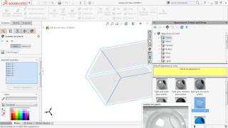 Advanced Holes SOLIDWORKS 2017 [upl. by Aicatsan]