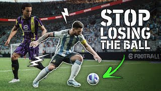 4 Tips To Stop Losing Ball Possession In eFootball [upl. by Cheung954]