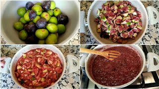 recette de confiture de figues مربى التين أو الكرموس [upl. by Stichter]