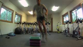 Telemark ski workout  US Telemark Ski team workout  World Cup Skiing Exercise [upl. by Lirrehs195]