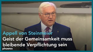 Tag der Demokratie Rede von Bundespräsident FrankWalter Steinmeier  250524 [upl. by Aihsa590]