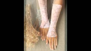 Pretty Bridal Gloves Ideas [upl. by Ahsilrae]