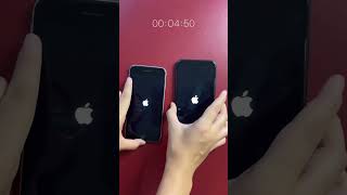 Test Boot iPhone xr vs iPhone se 2020 [upl. by Yromem918]