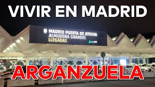 VIVIR en ARGANZUELA Dónde vivir en MADRID  4K [upl. by Eednim]