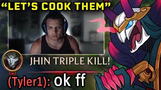 Tyler1 thought he would crush my Jhin I made him tilt instead [upl. by Hadden]