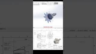 Hypoid Gear Design mechanicaldesign 3dcad gear [upl. by Yeknarf]