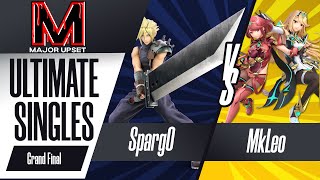 Sparg0 Cloud vs MkLeo PyraMythra  Ultimate Singles Grand Final  MAJOR UPSET [upl. by Anaid778]