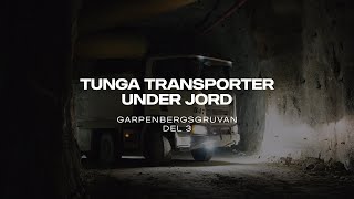 Tunga transporter under jord [upl. by Harrak]