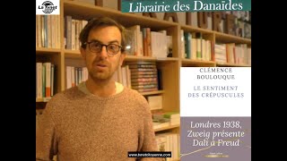 Un Libraire un Livre  Alexis nous présente le Crépuscule des sentiments de Clémence Boulouque [upl. by Etnom]