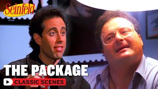 Jerry Receives A Mysterious Package  The Package  Seinfeld [upl. by Cassi]